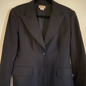 Michael Kors Womens Button Up Blazer